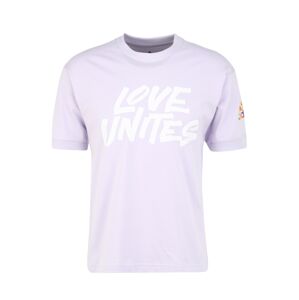 ADIDAS PERFORMANCE Funkčné tričko 'Pride Unites'  orgovánová / biela