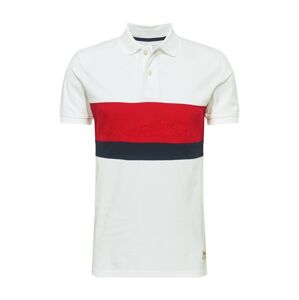 TIMBERLAND Tričko  červená / biela / čierna