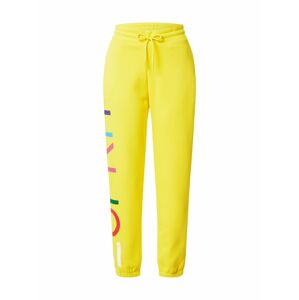 ESPRIT Nohavice  žltá / zmiešané farby