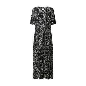 Dorothy Perkins (Tall) Šaty 'Tall Shirred Waist Midi Dress'  čierna