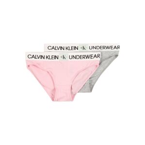 Calvin Klein Underwear Nohavičky  ružová / sivá melírovaná