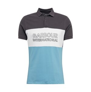 Barbour International Tričko 'B.intl Bold'  modrá / tmavosivá / biela