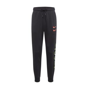 Nike Sportswear Nohavice  oranžová / zelená / čierna