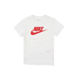 Nike Sportswear Tričko 'FUTURA'  biela / červená