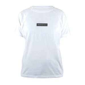 MOROTAI Funkčné tričko ' Bloc Logo Shirt '  biela
