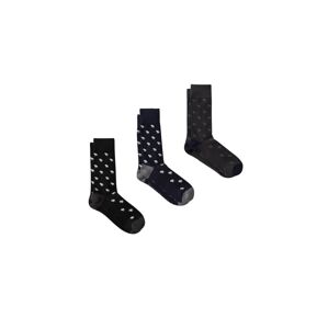 Abercrombie & Fitch Ponožky  biela / čierna / tmavomodrá / sivá