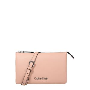 Calvin Klein Taška cez rameno  ružová / čierna