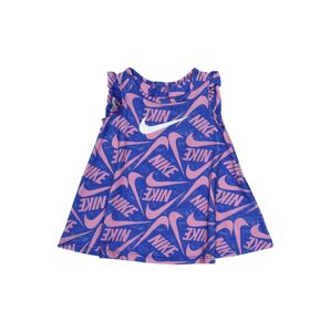 Nike Sportswear Šaty 'Marker Mash'  ružová / modrá