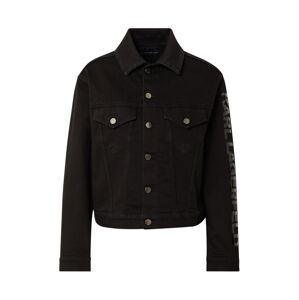 Karl Lagerfeld Denim Prechodná bunda 'WJ0021'  čierna
