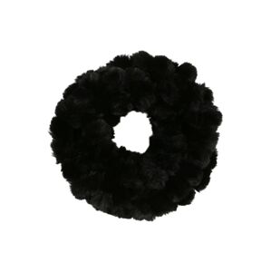 MORE & MORE Šál 'Fake Fur Loop'  čierna