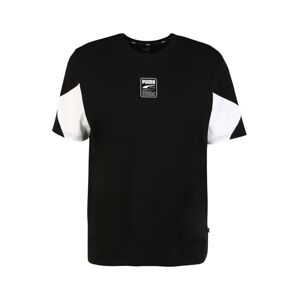 PUMA Funkčné tričko 'Rebel Advanced'  biela / čierna
