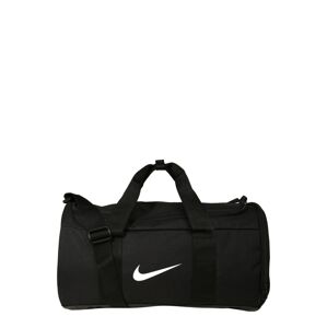NIKE Športová taška 'Nike Team'  čierna / biela