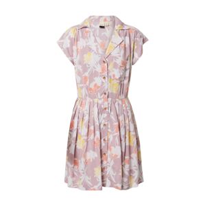 ROXY Letné šaty 'Sunny Days Ahead'  fialová / ružová / svetložltá