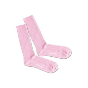 DillySocks Ponožky  ružová / biela